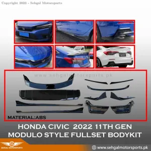 Honda Civic Modulo Complete Body Kit Model 2022 (Shine Black)