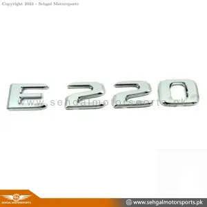 Mercedes "E220" Monogram