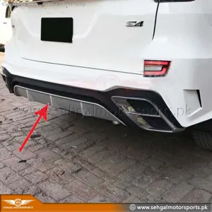 Toyota Fortuner Back Bumper V3 Black Model 2018