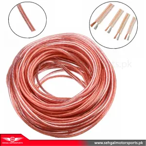 Battery Wire For Amplifier Pure Copper 1 Meter