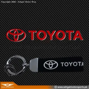 Toyota Logo Key chain PP Strip with Holder