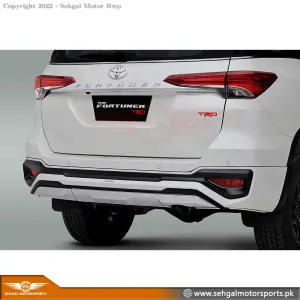 Toyota Fortuner Back Body Kit V1 White Model 2018