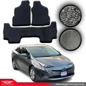 Toyota Prius Carpet Floor Mat Special Black/Gray Model 2016-2020