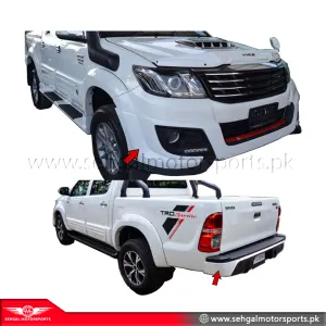 Toyota Hilux Vigo Champ Body Kit TRD Style Thai Model 2012-2016 Black