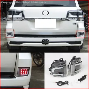 Toyota Land Cruiser Fj200 Back Light Full  Smoke Model 2016-2020