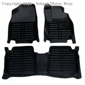 Suzuki Wagon R 5D Floor Mat Black Model 2012-2016