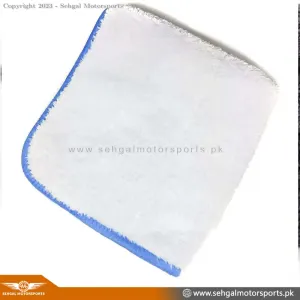 Interior Detailing Microfiber Towel White (Double Sided)