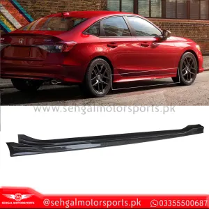Honda civic Side Panel Carbon Fiber Model 2022-2023