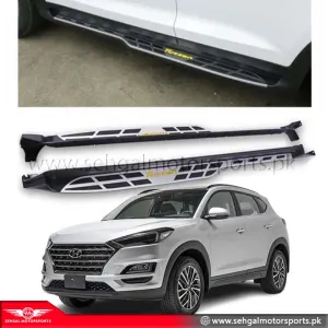 Hyundai Tucson Side Steps (Half Panel)  - Model 2020 - 2021