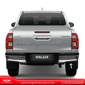 Toyota Hilux Revo Back Bumper Chrome Model 2017-2022