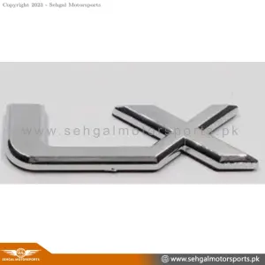 Land Cruiser "LX" alphabets