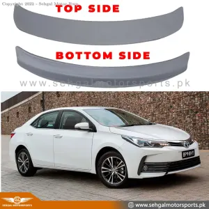 Toyota Corolla Jumbo Trunk Spoiler Un-painted (PK) Model 2017-2021