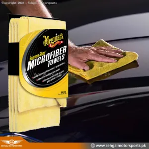Meguiar's Microfiber luxury Towel 40cmx60cm Pack Of 3