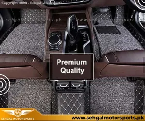 Toyota Land Cruiser Fj200 10D Floor Mat Black Model 2008-2021