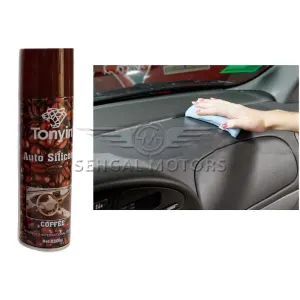 Tonyin Auto Silicone Dashboard Polish Spray Coffee 220ML