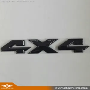 4x4 Monogram (Black)