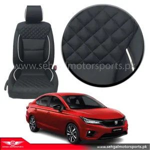 Honda City Grace Seat Cover Nylon Black Model 2022-2023