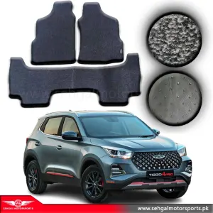 Chery Tiggo 4 Carpet Floor Mat Special Black/Gray Model 2022-2023