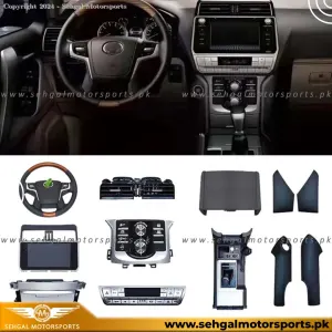 Prado FJ150 Complete Interior Model 2018 (W/O Steering+Android)
