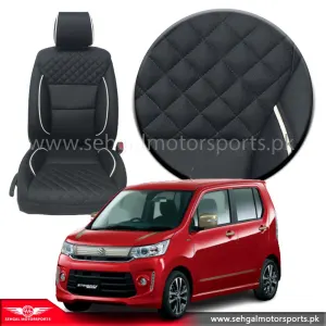 Suzuki Wagon R Seat Cover Nylon Black Model 2016-2022