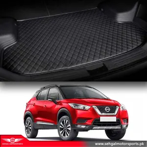 Nissan Kicks 7D Eco Trunk Mat Black with Black Model 2021-2022