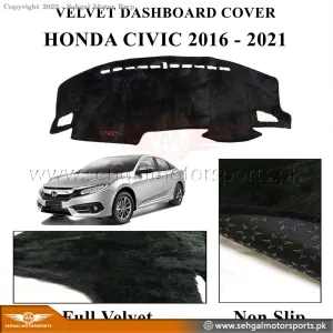 Honda Civic Dashboard Carpet Fur Special Model 2017-2021