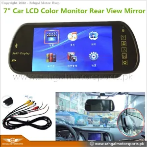 Back Mirror LCD MP5