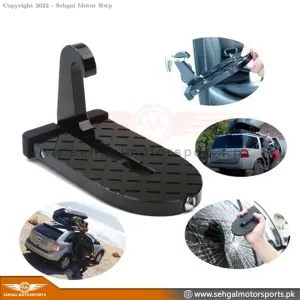 Roof Step Black/silver/White