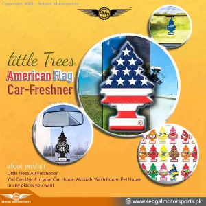 Little Tree Hanging Card Perfume American Flag