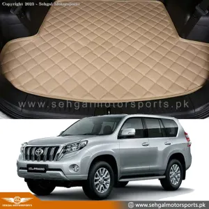 Toyota Prado FJ150 7D Eco Trunk Mat Beige Model 2009-2020