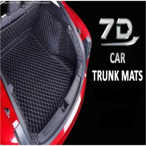 Hyundai Elantra 7D Eco Trunk Mat Black with Red Model 2020-2021