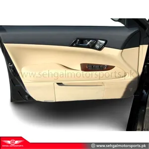CIvic 2018 Door Panel & Seat Cover Stitched Nylon Black