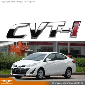 Toyota Yaris Monogram "CVT-I" Chrome Genuine