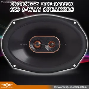 Infinity REF-9633IX 6x9 3-Way Coaxial Speakers