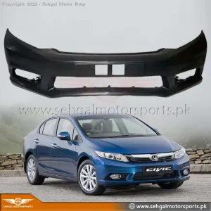 Honda Civic Front Bumper Unpainted Model 2012