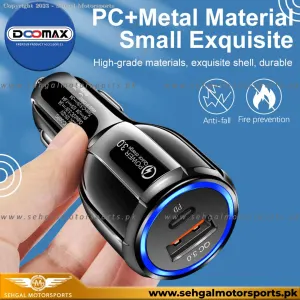 DOOMAX QX-03 Car Charger 2 Usb Port