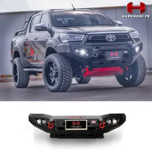 Toyota Hilux Revo Front Bumper Hamer King Series (Without Glasses) Thailand Model 2020-2023