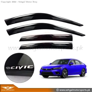 Honda Civic Air press/Sunvisor TXR With Chrome Model 2022-2023