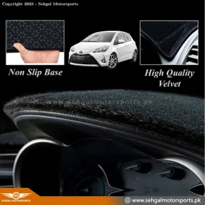 Toyota Vitz Dashboard Mat Velvet Fur Special Model 2018