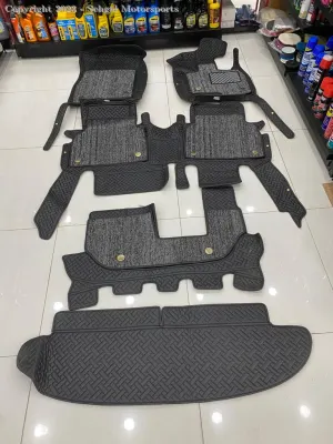 Chery Tiggo 8 9D Floor Mat Black (PU) Model 2022