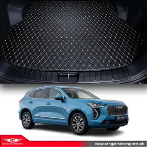 Haval Jolion 7D ECO Trunk Mat Black With Beige Stitch Model 2021-2022