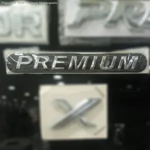Premium Mark X Small Alphabets (Chrome)