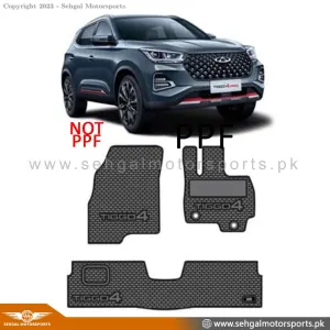 Chery Tiggo 4Pro Rubber Mat Black (Imported) Model 2022-2023