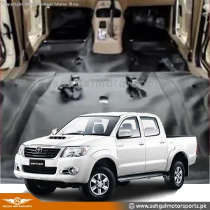 Toyota Hilux Vigo Floor Matting Black Model 2005-2016