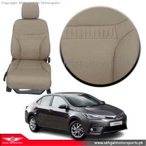 Toyota Corolla Seat Cover Y-Gray Model 2009-2014