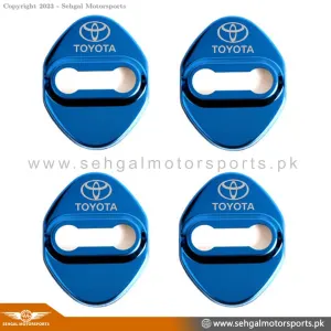 Toyota Blue Inner Door Lock Protactor With Logo