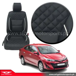 Toyota Yaris Seat Cover Nylon Black Model 2019-2022