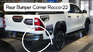 Toyota Hilux Revo/Rocco Back Bumper Cover Model 2016-2022