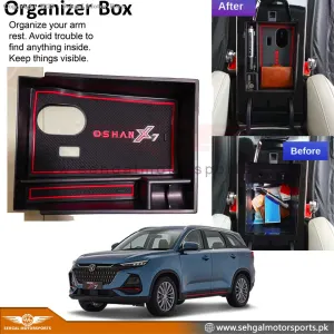 Changan Oshan X7 Armrest Organizer Black Model 2022-2023