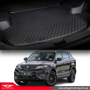 Proton X70 7D Eco Trunk Mat Black With Black Model 2021-2022